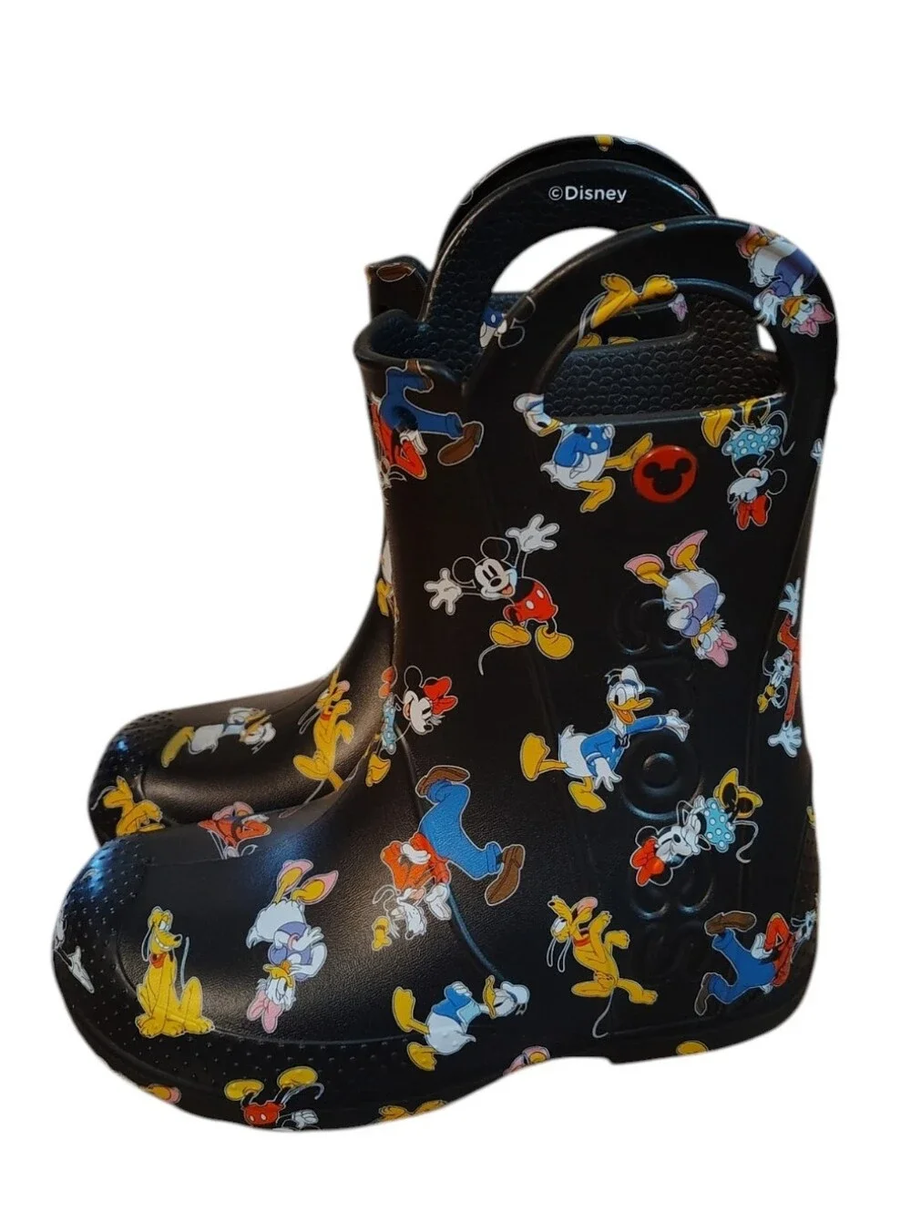 NWOT Crocs Handle It Disney Mickey And Friends Rain And Snow Boots C13